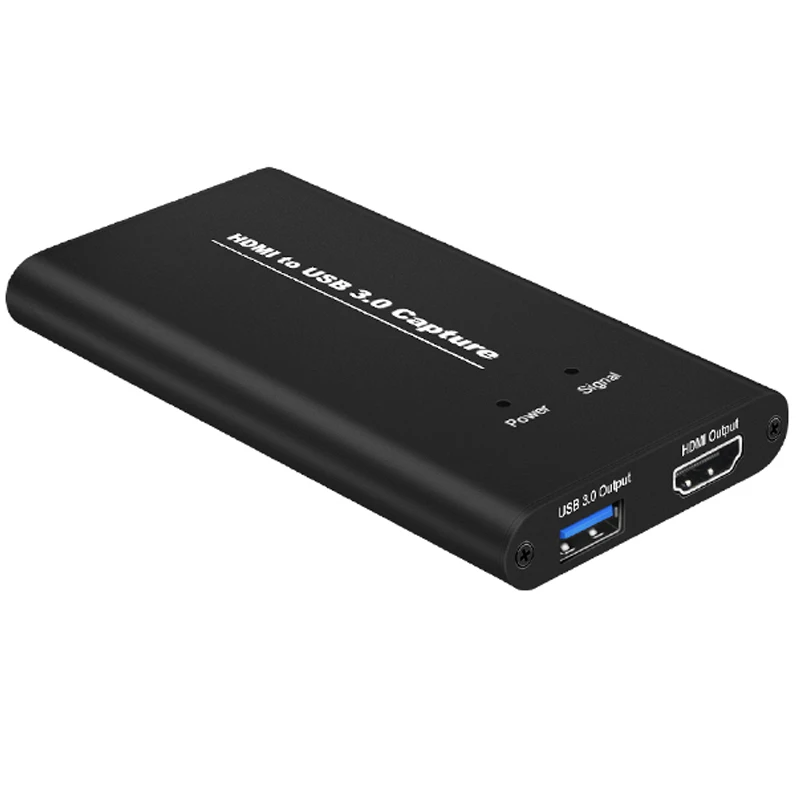 Capture Card USB3.0 HDMI 1080P Video Capture HDMI to USB Video Capture Card Dongle Game Streaming Live Stream Broadcast MicInput
Capture Card USB3.0 HDMI 1080P Video Capture HDMI to USB Video Capture Card Dongle Game Streaming Live Stream Broadcast MicInput