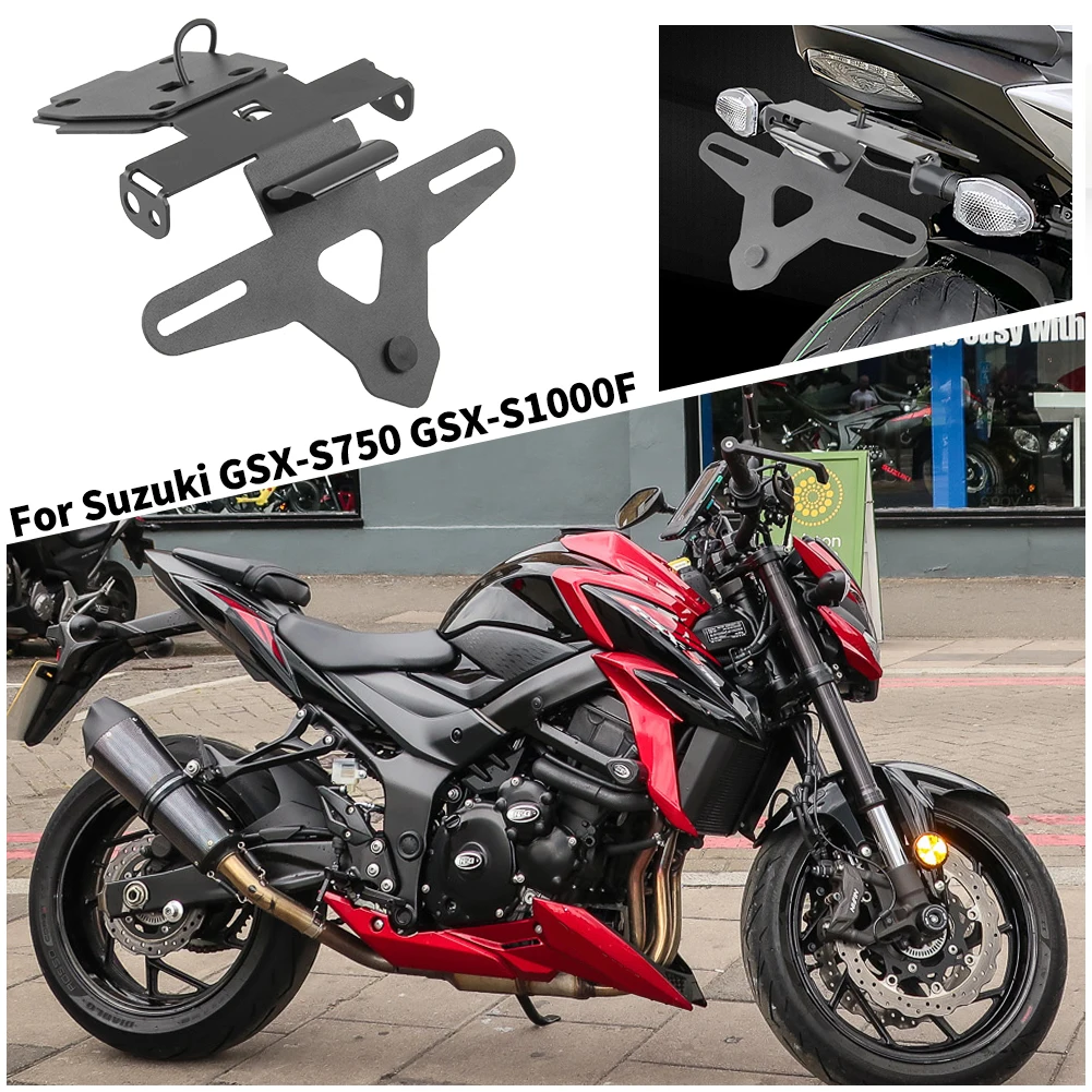 Motorcycle Fender Eliminator Rear License Plate Bracket Holder For Suzuki GSX-S1000 GSX-S1000F GSX-S750 GSXS 750 2015-2022 2021
Motorcycle Fender Eliminator Rear License Plate Bracket Holder For Suzuki GSX-S1000 GSX-S1000F GSX-S750 GSXS 750 2015-2022 2021