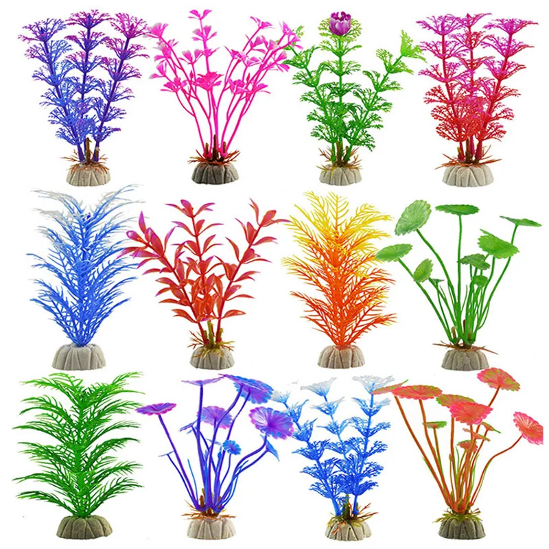10Pcs Artificial Aquarium Fish Tank Decor Ornament Plastic Plant Flower Decoration
10Pcs Artificial Aquarium Fish Tank Decor Ornament Plastic Plant Flower Decoration