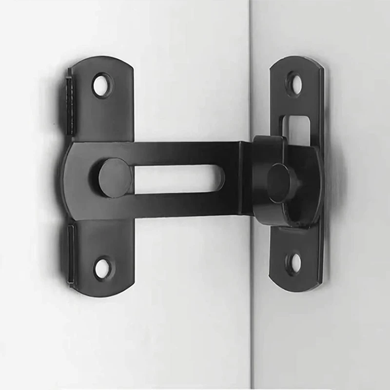 Sliding Door Hinge Barn Door Lock, 90 Degree Right Stainless Steel Angle Door Latch Buckle for Doors and Windows
Sliding Door Hinge Barn Door Lock, 90 Degree Right Stainless Steel Angle Door Latch Buckle for Doors and Windows