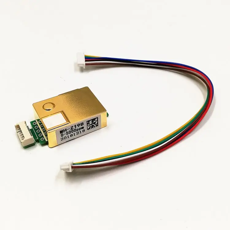 MH-Z19 MH-Z19B Infrared CO2 Sensor Module Carbon Dioxide Gas Sensor for CO2 Monitor 0-5000ppm MH Z19B NDIR
MH-Z19 MH-Z19B Infrared CO2 Sensor Module Carbon Dioxide Gas Sensor for CO2 Monitor 0-5000ppm MH Z19B NDIR