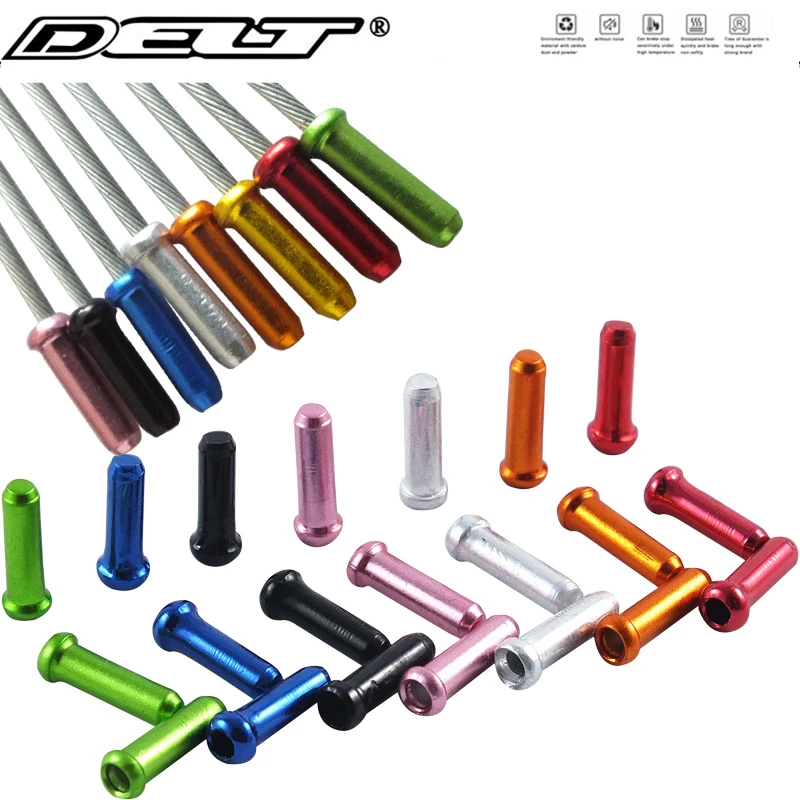 DELT 20Pcs E-Bike Bicycle Inner Derailleur Brake Cable Core, Shift End Caps Tips ,1.8*12MM Fixed Gear MTB Road Part
DELT 20Pcs E-Bike Bicycle Inner Derailleur Brake Cable Core, Shift End Caps Tips ,1.8*12MM Fixed Gear MTB Road Part