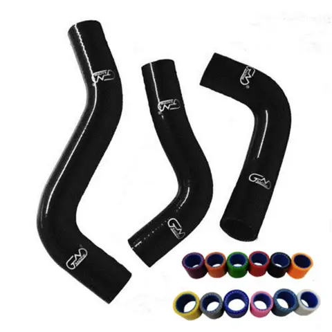 Fit Mazda MX5 MX-5 Miata NA6CE B6Ze 1.6L Silicone Radiator Coolant Hose Kit