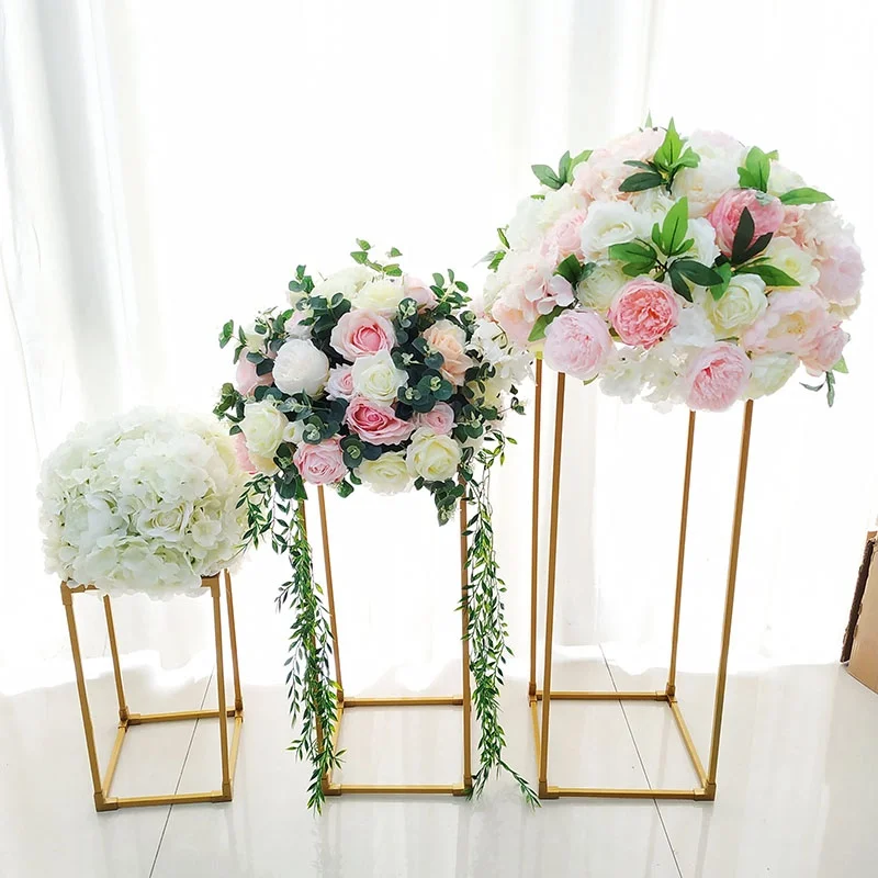 Metal Flower Vases for Wedding Centerpiece, Gold or White Flower Stands, Road Lead, Rack for Event, Party Decoration
Metal Flower Vases for Wedding Centerpiece, Gold or White Flower Stands, Road Lead, Rack for Event, Party Decoration