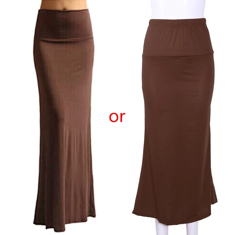 Ladies Women High Waist Flare Fishtail Maxi Long Skirt Solid Color Pleated Package Hip Evening Beach Party A-Line Pencil Dress
Ladies Women High Waist Flare Fishtail Maxi Long Skirt Solid Color Pleated Package Hip Evening Beach Party A-Line Pencil Dress
