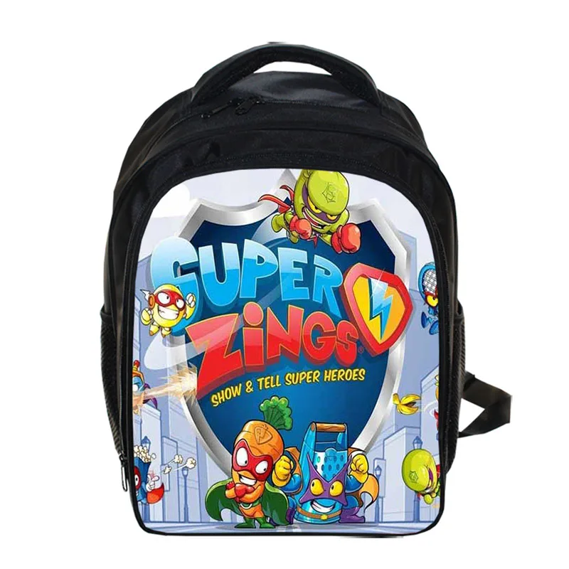 13 Inch Super Zings Backpack Cartoon Kindergarten Backpacks Boys Girls Children School Bags Kids Book Bag Gift
13 Inch Super Zings Backpack Cartoon Kindergarten Backpacks Boys Girls Children School Bags Kids Book Bag Gift