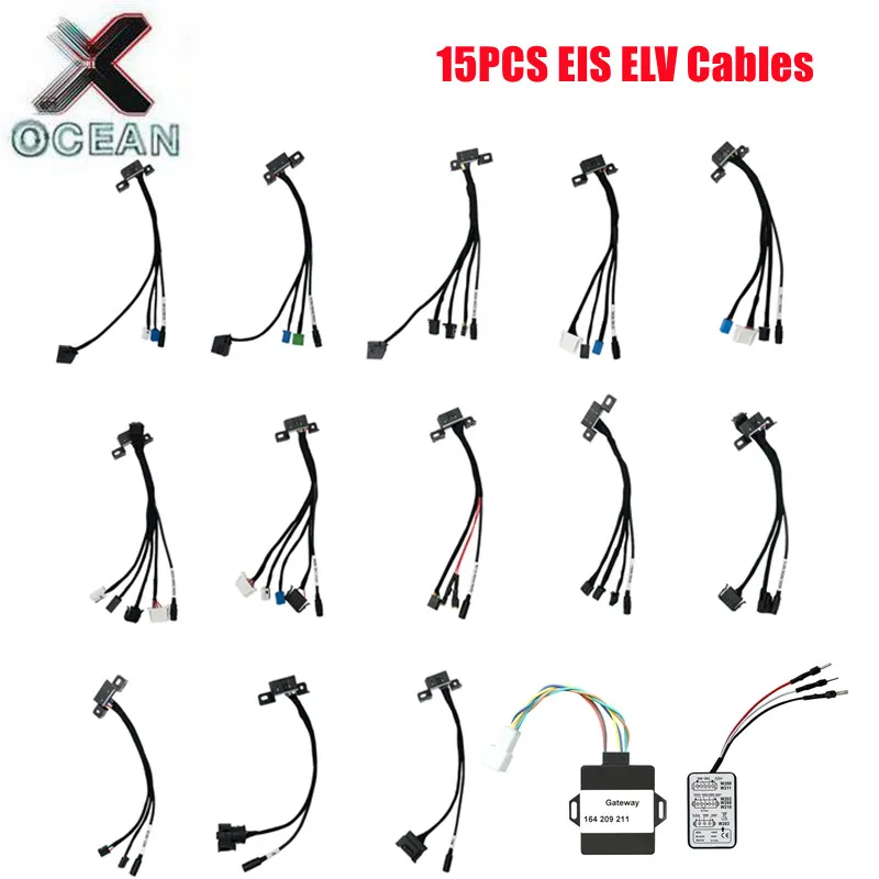 EIS ELV Cluster ISM TCU test Cable gateway emulator ESL emulator for Mercedes-Benz works with Abrites VVDI MB CG CGDI MB Autel
EIS ELV Cluster ISM TCU test Cable gateway emulator ESL emulator for Mercedes-Benz works with Abrites VVDI MB CG CGDI MB Autel