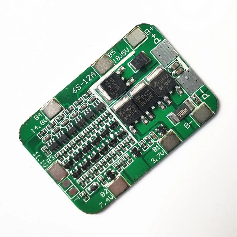 6 Strings of 22V24V Power Tools, Solar Lighting, 18650 Special Lithium Battery Protection Board BMS
6 Strings of 22V24V Power Tools, Solar Lighting, 18650 Special Lithium Battery Protection Board BMS