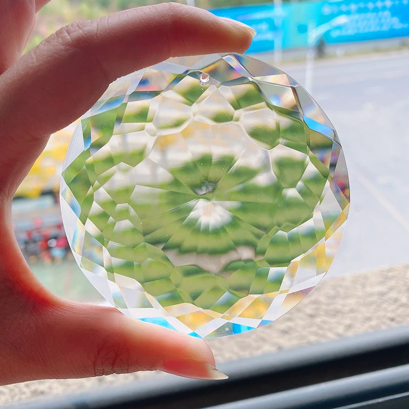 H&D 75MM Clear Chandelier Crystals Flower of Life Prisms Suncatcher Window Hanging Ornament Crafts Accessories Home Garden Decor
H&D 75MM Clear Chandelier Crystals Flower of Life Prisms Suncatcher Window Hanging Ornament Crafts Accessories Home Garden Decor