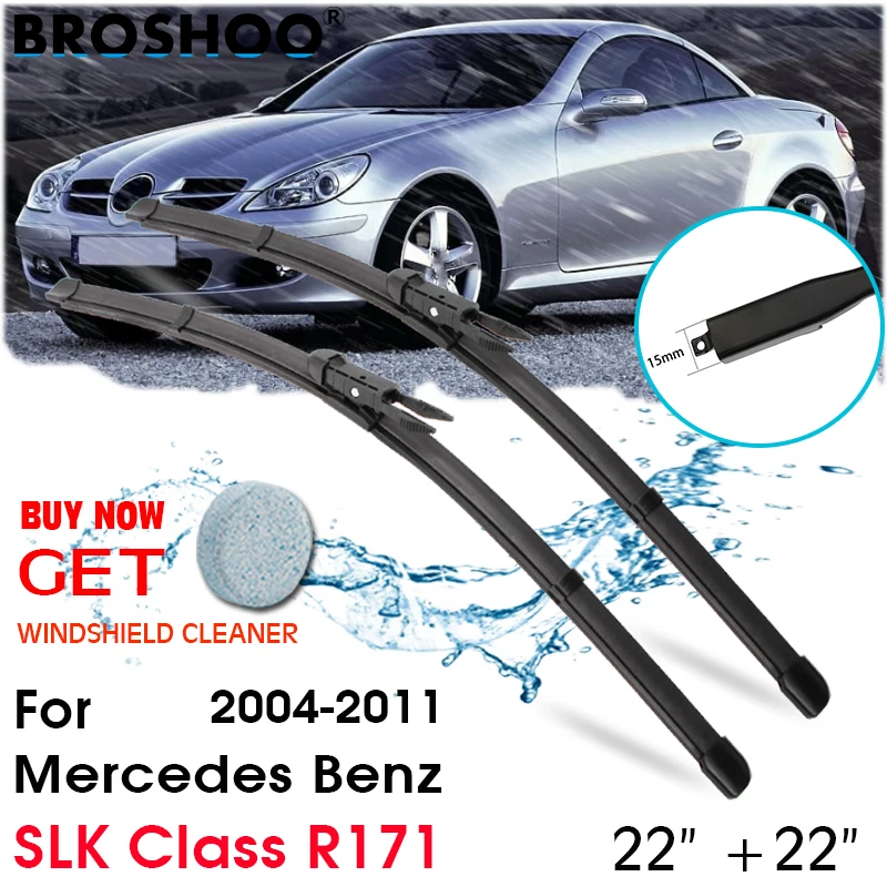 Car Wiper Blade Front Windscreen Windshield Wipers Blades Auto Accessories For Mercedes Benz SLK Class R171 22"+22" 2004-2011
Car Wiper Blade Front Windscreen Windshield Wipers Blades Auto Accessories For Mercedes Benz SLK Class R171 22"+22" 2004-2011
