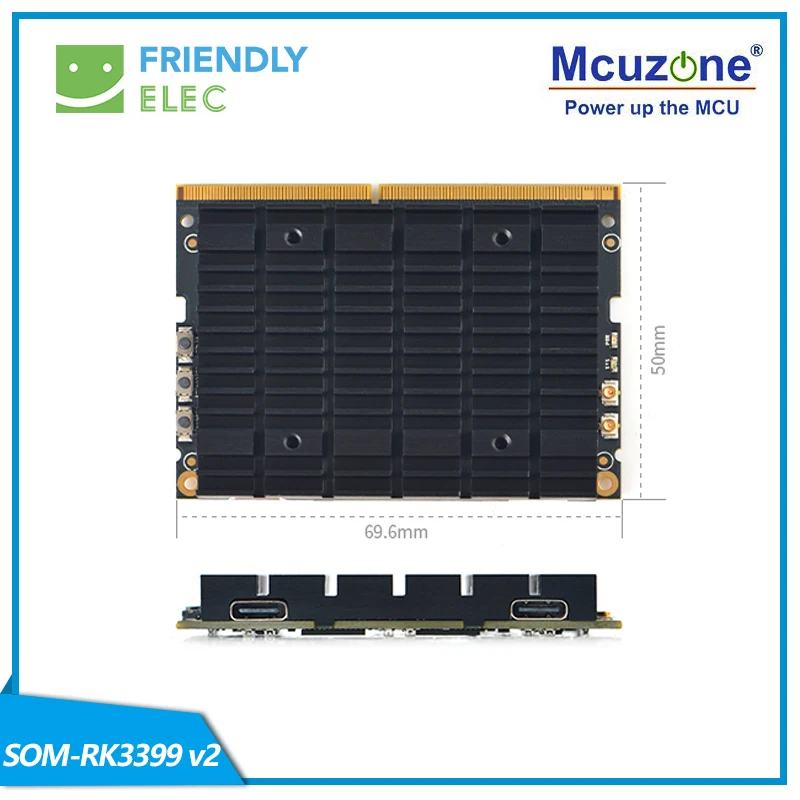 Carte SOM-RK3399V2 amicale de noyau, mémoire de 4GB 16GB mémoire flash HDMI dans le double WiFi de double fréquence de MIPI
Carte SOM-RK3399V2 amicale de noyau, mémoire de 4GB 16GB mémoire flash HDMI dans le double WiFi de double fréquence de MIPI