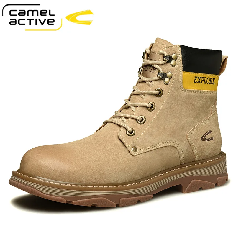 Camel Active New Men's Boots Winter Man Cushioning Genuine Leather Tooling Boots Textured Scrub Male Ankle Boots Footwear
Camel Active New Men's Boots Winter Man Cushioning Genuine Leather Tooling Boots Textured Scrub Male Ankle Boots Footwear