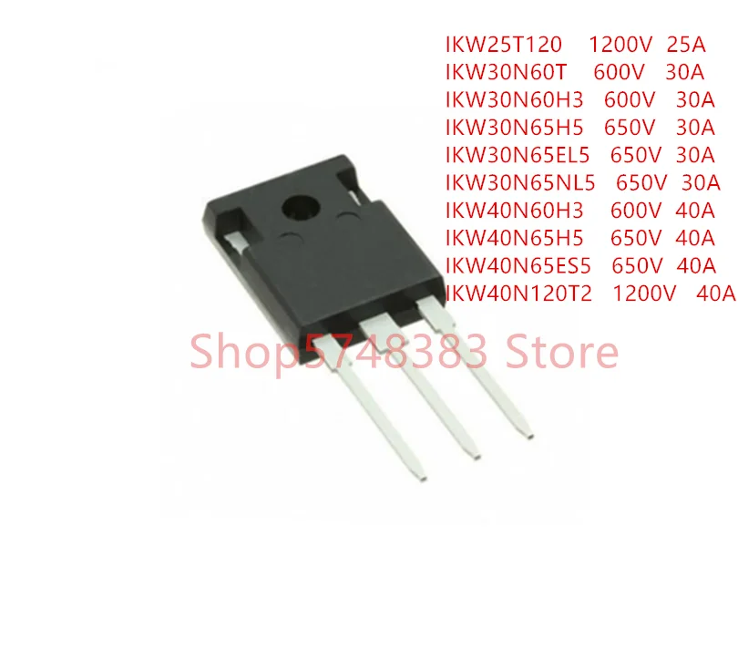 10 шт./лот IKW25T120 IKW30N60T IKW30N60H3 IKW30N65H5 IKW30N65EL5 IKW30N6NL5 IKW40N60H3 IKW40N65H5 IKW40N65ES5 IKW40N120T2 TO-247
10 шт./лот IKW25T120 IKW30N60T IKW30N60H3 IKW30N65H5 IKW30N65EL5 IKW30N6NL5 IKW40N60H3 IKW40N65H5 IKW40N65ES5 IKW40N120T2 TO-247