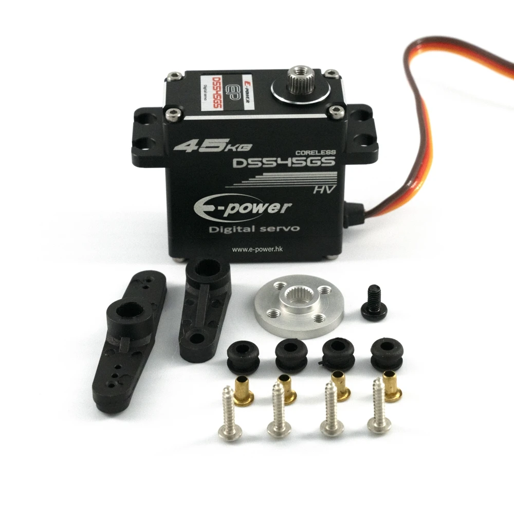 EP Waterproof Servo DS535GS DS545GS 35KG 45KG High Speed Metal Gear Digital Servo Baja Servo for 1/8 1/10 Scale RC Cars
EP Waterproof Servo DS535GS DS545GS 35KG 45KG High Speed Metal Gear Digital Servo Baja Servo for 1/8 1/10 Scale RC Cars