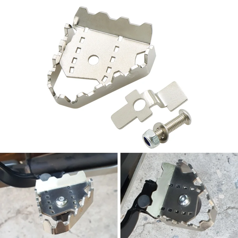 Silver Motorcycle Brake Lever Extension Pedal Step Tip Plate Enlarge Extender FOR YAMAHA TENERE 700 Tenere700 XTZ 700 T700
Silver Motorcycle Brake Lever Extension Pedal Step Tip Plate Enlarge Extender FOR YAMAHA TENERE 700 Tenere700 XTZ 700 T700