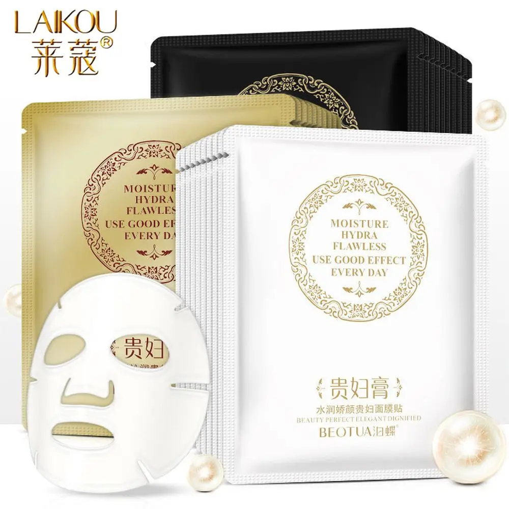 LAIKOU Celestial Silk Protein Moisturizing Face Mask 24K Gold Anti-aging Hyaluronic acid Moisturizing Oil Control Skin Care
LAIKOU Celestial Silk Protein Moisturizing Face Mask 24K Gold Anti-aging Hyaluronic acid Moisturizing Oil Control Skin Care
