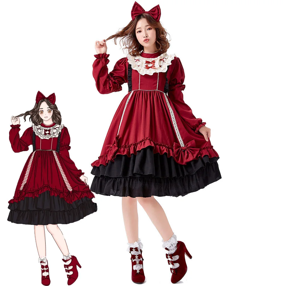 Classic Akihabara Black Cute Lolita Maid Dress Costumes Cosplay Suit for Girls Woman Waitress Maid Party Stage Costumes
Classic Akihabara Black Cute Lolita Maid Dress Costumes Cosplay Suit for Girls Woman Waitress Maid Party Stage Costumes