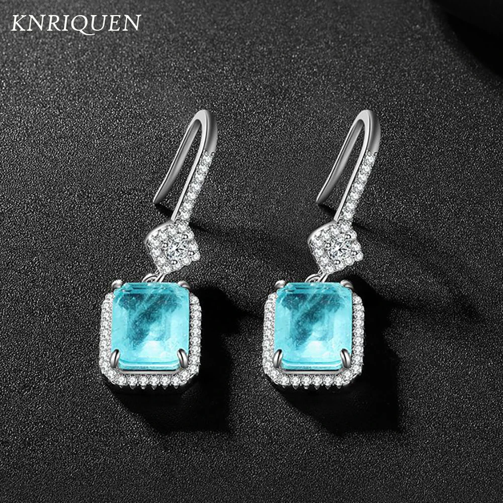 Vintage 8*10 Paraiba Tourmaline Emerald Ruby Stone Crystal Drop Earrings for Women Charms Gemstone Fine Jewelry Anniversary Gift
Vintage 8*10 Paraiba Tourmaline Emerald Ruby Stone Crystal Drop Earrings for Women Charms Gemstone Fine Jewelry Anniversary Gift
