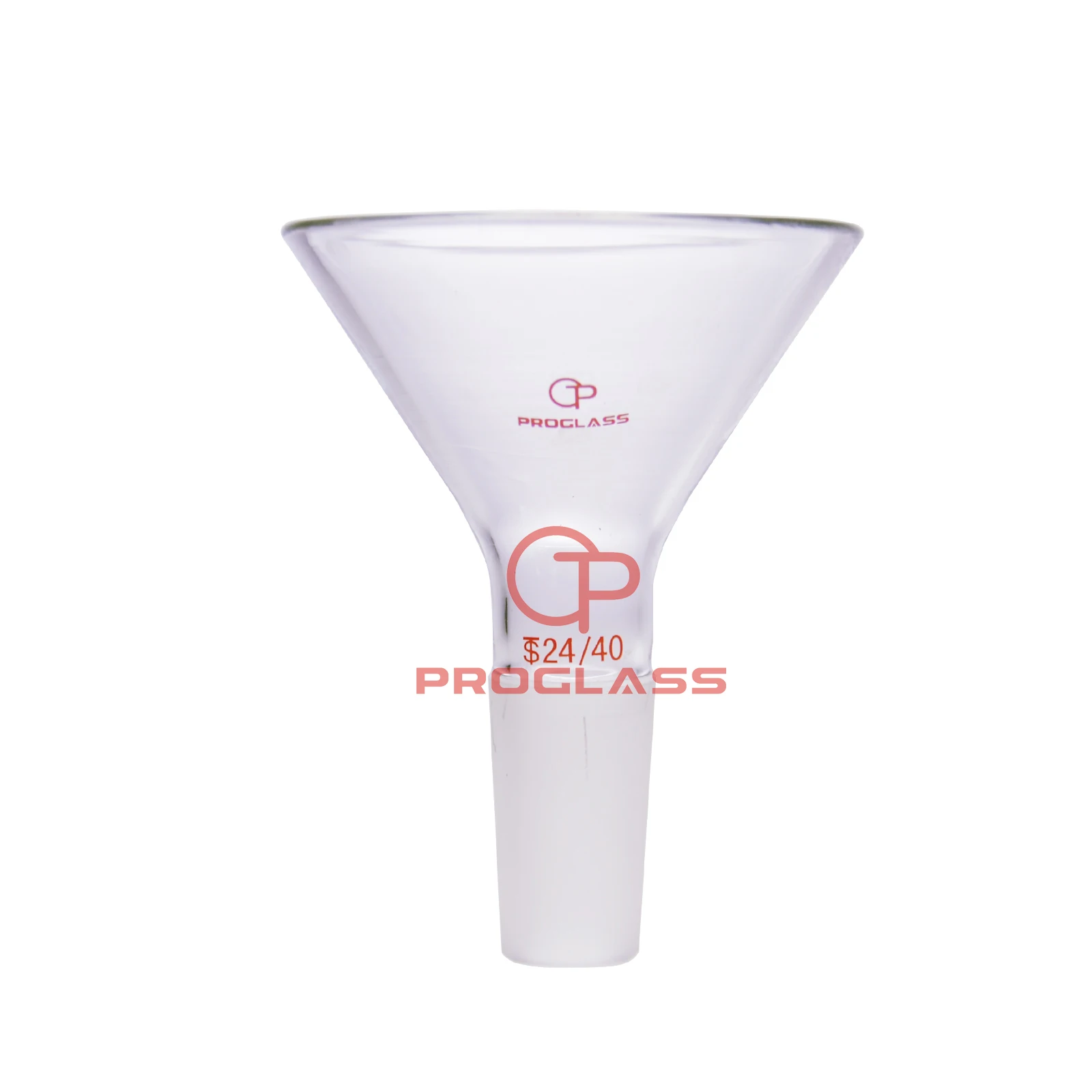 Power Funnel ,60° side angle and a standard taper inner joint 24/40,100mm Diameter
Power Funnel ,60° side angle and a standard taper inner joint 24/40,100mm Diameter