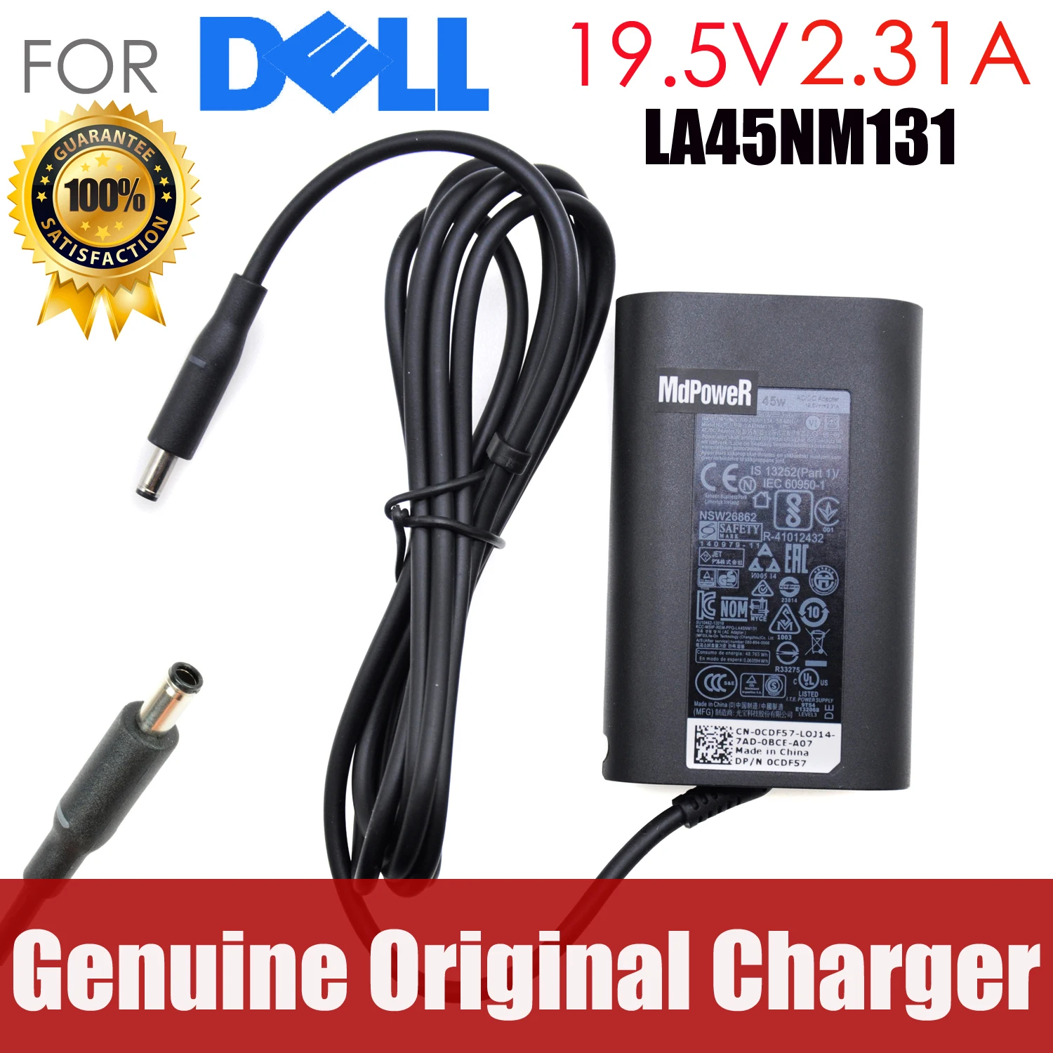 Original 19.5V 2.31A Laptop AC Adapter for Dell XPS11 XPS12 XPS13 L321X XPS P54G 9350 5580 LA45NM131 4.5*3.0 charger
Original 19.5V 2.31A Laptop AC Adapter for Dell XPS11 XPS12 XPS13 L321X XPS P54G 9350 5580 LA45NM131 4.5*3.0 charger