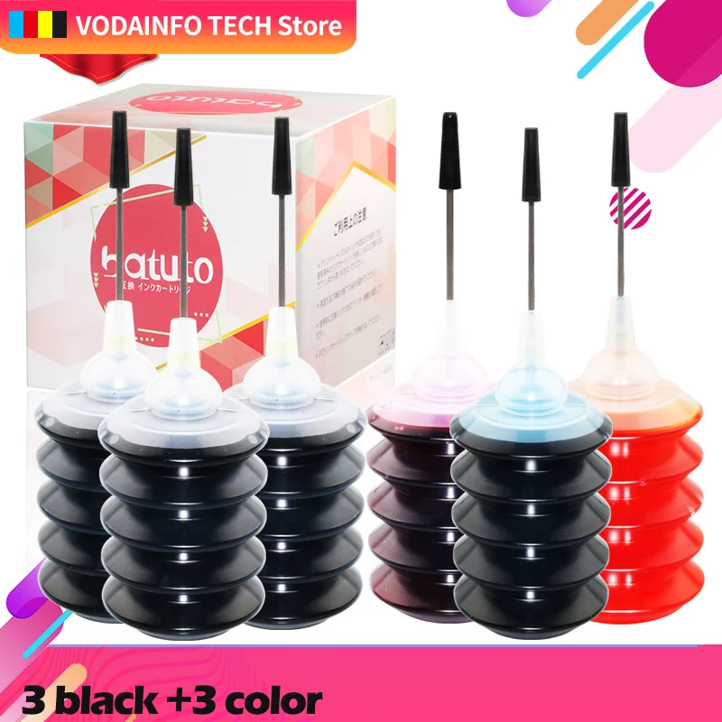 Universal Compatible dye ink Cartridge Printer Ink Refilla CISS kit For HP for Canon for Brother for Epson printer XL
Universal Compatible dye ink Cartridge Printer Ink Refilla CISS kit For HP for Canon for Brother for Epson printer XL
