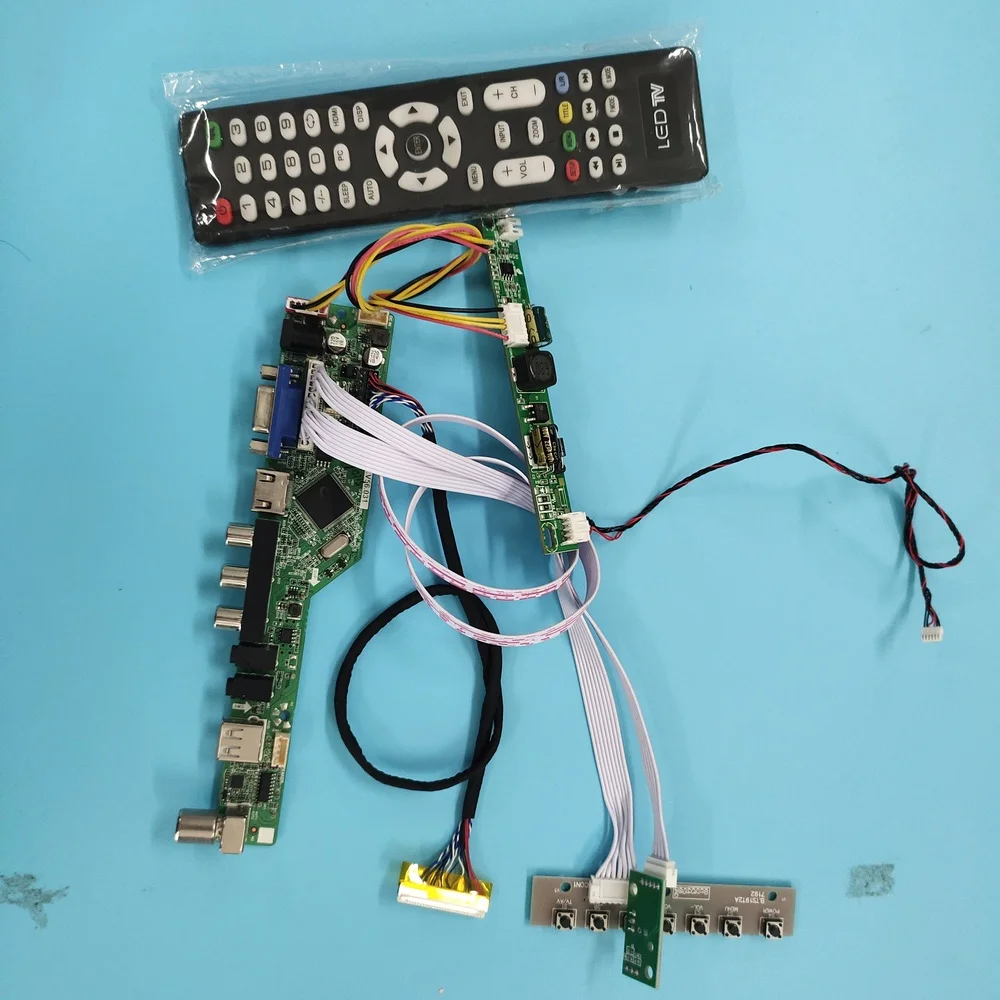 kit for M240HW01 VD USB LCD TV AV DIY CVBS Panel monitor LED LVDS 24" 1920X1080 VGA HDMI-compatible 30pin Controller board
kit for M240HW01 VD USB LCD TV AV DIY CVBS Panel monitor LED LVDS 24" 1920X1080 VGA HDMI-compatible 30pin Controller board