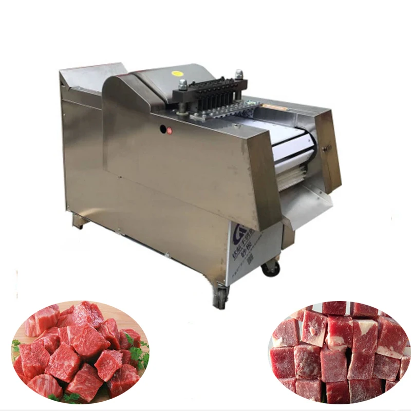 commercial use whole frozen chicken meat cubes cutter machine in automatic type for sale
commercial use whole frozen chicken meat cubes cutter machine in automatic type for sale