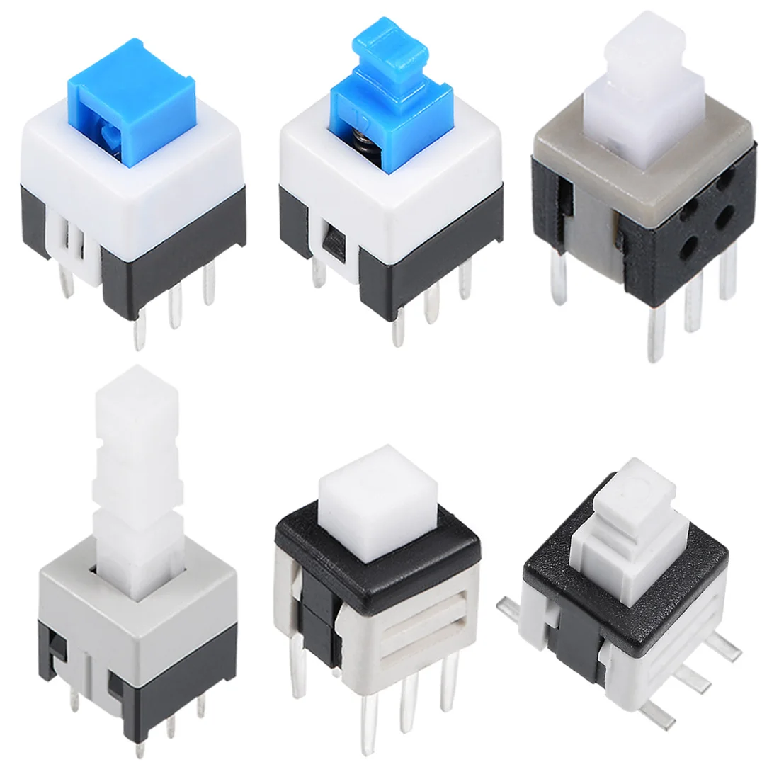 uxcell 5/6/10/20pcs Light Touch Latching Push Button Switch 6 Pin PCB Tact Tactile Vertical Installtion Self-locking
uxcell 5/6/10/20pcs Light Touch Latching Push Button Switch 6 Pin PCB Tact Tactile Vertical Installtion Self-locking