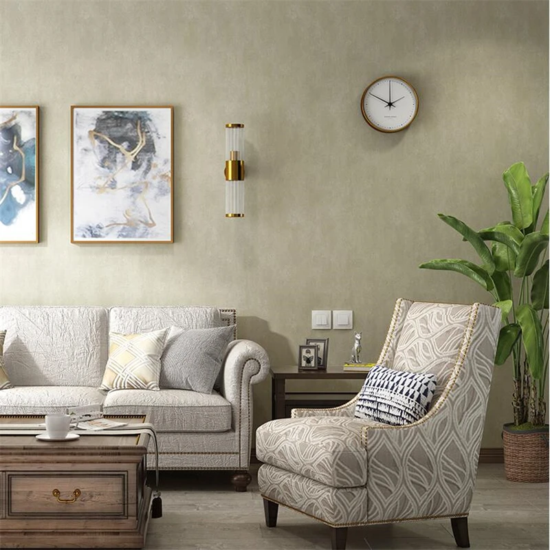 WELLYU American retro non-woven solid color wallpaper Plain color wallpaper living room sofa background wall paper 2019 new
WELLYU American retro non-woven solid color wallpaper Plain color wallpaper living room sofa background wall paper 2019 new