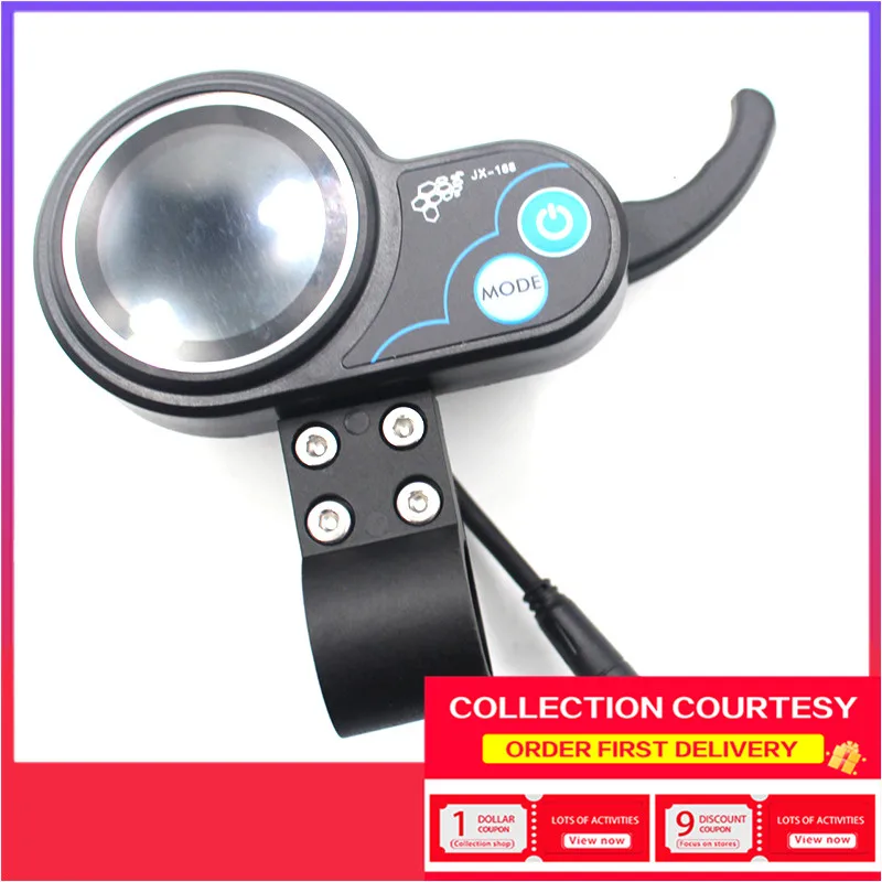 JX-186 Electric Scooter Brushless Motor Controller 36V and LCD Panel Intelligent Speed Control Switch Modified
JX-186 Electric Scooter Brushless Motor Controller 36V and LCD Panel Intelligent Speed Control Switch Modified