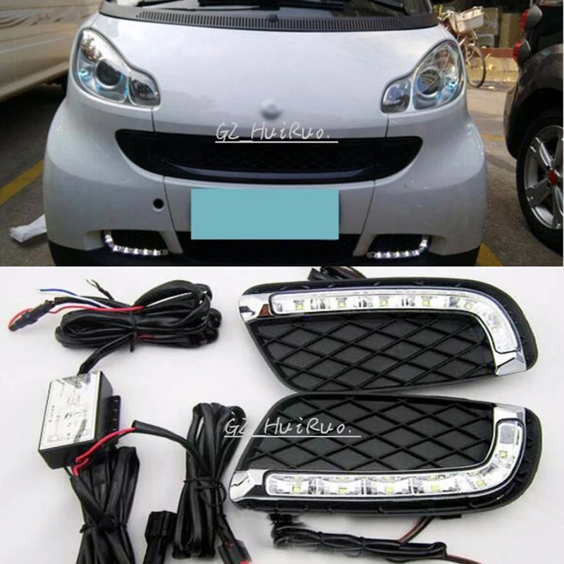 Fit for Smart Fortwo 2008 2009 2010 2011 2012 8W High Power LED Daytime Running Lights DRL Lamps Kit 2pcs
Fit for Smart Fortwo 2008 2009 2010 2011 2012 8W High Power LED Daytime Running Lights DRL Lamps Kit 2pcs