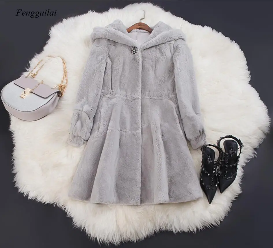 Faux Fur Coat Women Black Red 8 Colors Hooded Rabbit Fur Jacket 2019 Autumn Winter Korean Thick Warmth Clothing LD1149
Faux Fur Coat Women Black Red 8 Colors Hooded Rabbit Fur Jacket 2019 Autumn Winter Korean Thick Warmth Clothing LD1149