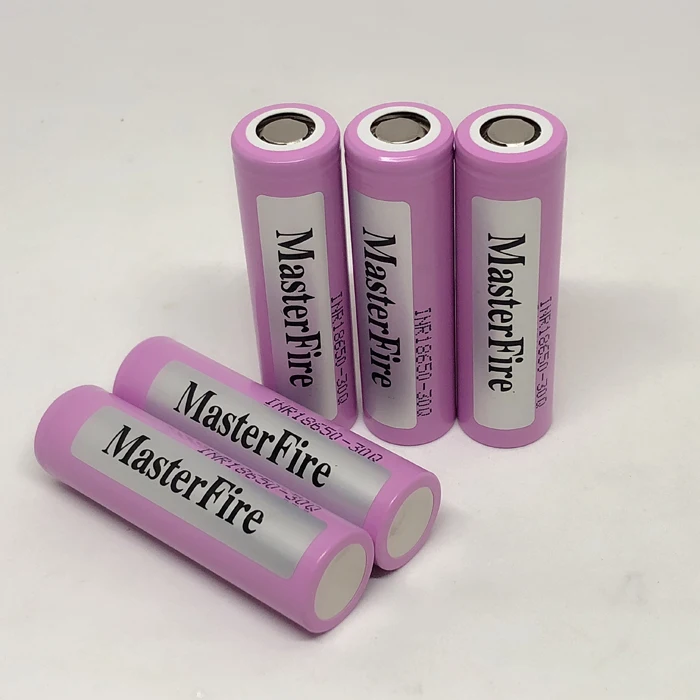 MasterFire 20pcs/lot 100% Original 3.7V INR 18650 30Q 3000mAh Rechargeable Lithium Battery Cell For E-Cigarettes Batteries
MasterFire 20pcs/lot 100% Original 3.7V INR 18650 30Q 3000mAh Rechargeable Lithium Battery Cell For E-Cigarettes Batteries