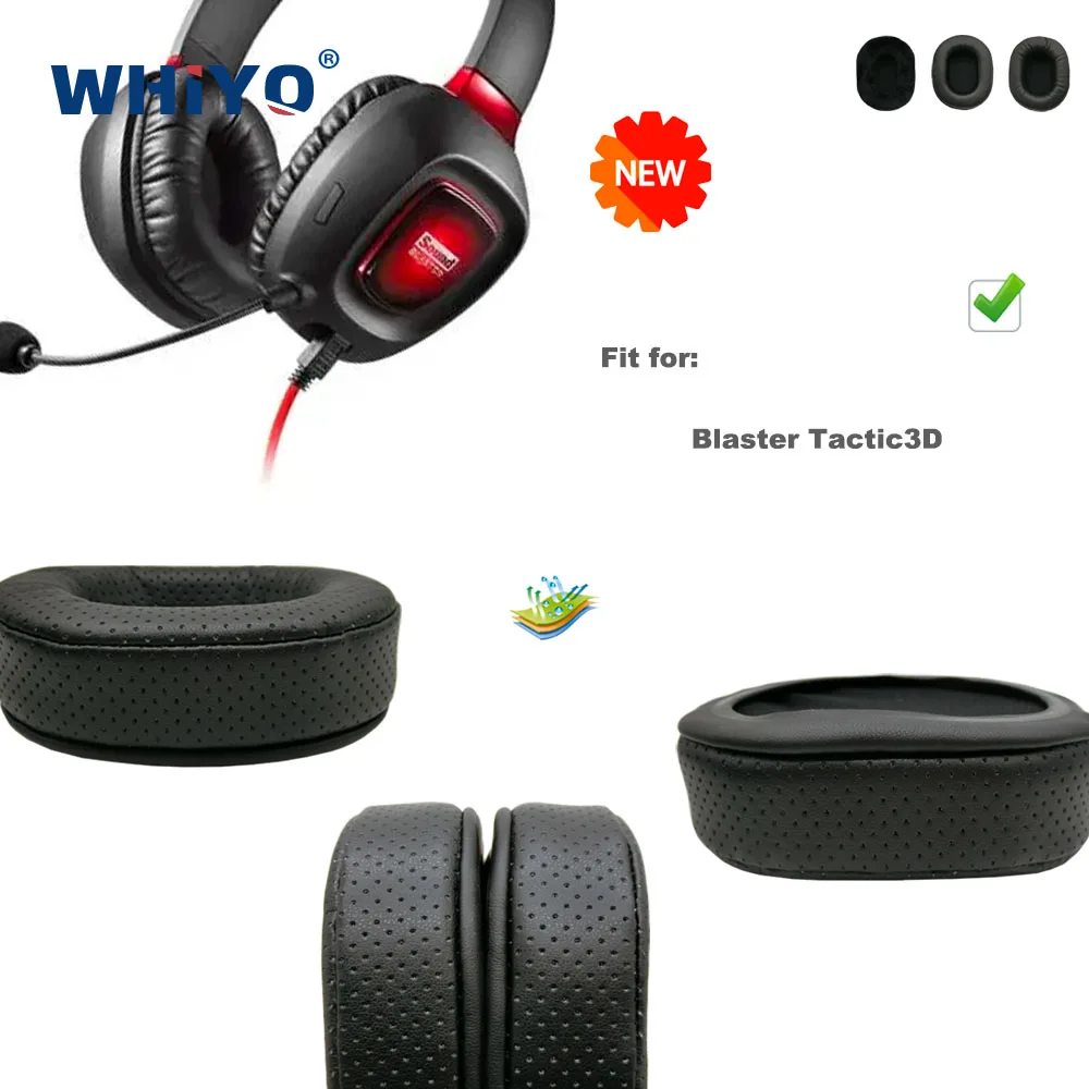 New Upgrade Replacement Ear Pads for Blaster Tactic3D Headset Leather Cushion Velvet Earmuff Earphone Sleeve Cover
New Upgrade Replacement Ear Pads for Blaster Tactic3D Headset Leather Cushion Velvet Earmuff Earphone Sleeve Cover