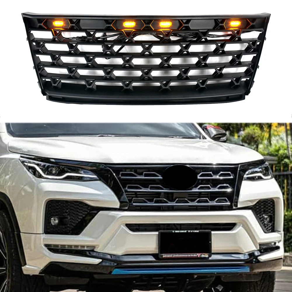 Модифицированная сетка передней решетки для Toyota Fortuner 2020 2021 2022 2023, сетчатая крышка бампера, решетка для накладки, гоночная передняя решетка
Модифицированная сетка передней решетки для Toyota Fortuner 2020 2021 2022 2023, сетчатая крышка бампера, решетка для накладки, гоночная передняя решетка