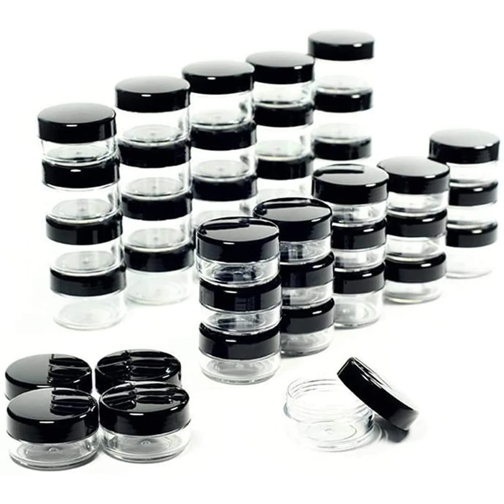 50Pcs 3g/5g/10g/15g/20g Makeup Cream Nail Art Cosmetic Bead Storage Pot Container Round Bottle Face Cream Box Container Storage
50Pcs 3g/5g/10g/15g/20g Makeup Cream Nail Art Cosmetic Bead Storage Pot Container Round Bottle Face Cream Box Container Storage