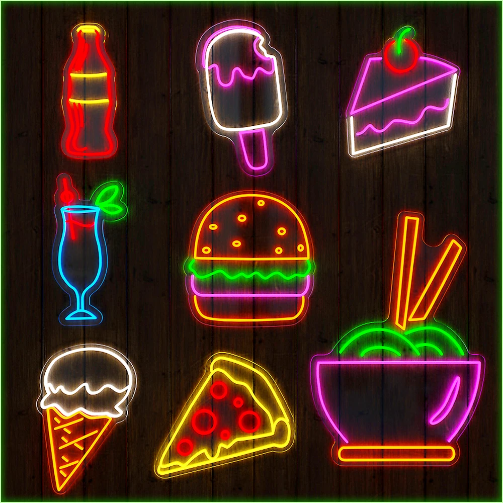 Neon Sign LED Light USB 5V Creative Logo Lamp Pub Store Club Game Room Wall Home Food Restaurant Hamburger Faceplate
Neon Sign LED Light USB 5V Creative Logo Lamp Pub Store Club Game Room Wall Home Food Restaurant Hamburger Faceplate