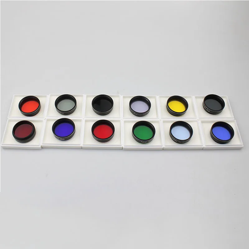 Filter Set Of 1.25-Inch 12pcs Telescope Filters Incredible Value To Have Most Commonly Used Color Plantary Eyepiece Filters
Filter Set Of 1.25-Inch 12pcs Telescope Filters Incredible Value To Have Most Commonly Used Color Plantary Eyepiece Filters
