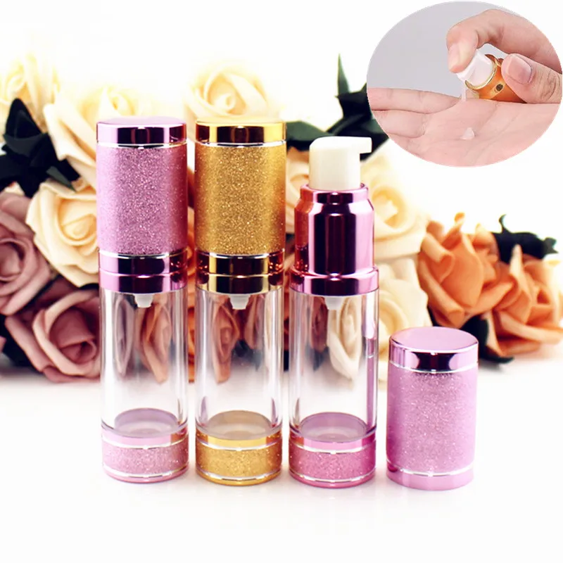15ml Airless Lotion Bottles Essence Skin Care Cream Aluminum Vacuum Lotion Bottle Travel Portable Empty Container Beauty
15ml Airless Lotion Bottles Essence Skin Care Cream Aluminum Vacuum Lotion Bottle Travel Portable Empty Container Beauty