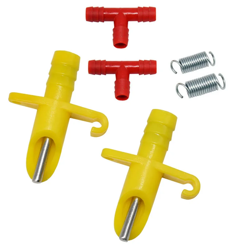 200 pcs Rabbit Drinker Integrated Water Nozzle Plastic Automatic Rabbit Drinking Rabbit Equipment Poultry Animals
200 pcs Rabbit Drinker Integrated Water Nozzle Plastic Automatic Rabbit Drinking Rabbit Equipment Poultry Animals