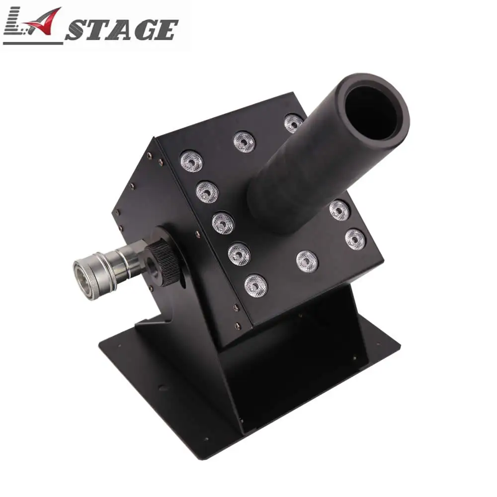 12*3W Tri LEDs CO2 Jet Effect LCD Display DMX CO2 Jet Fog Machine Smoke Spray
12*3W Tri LEDs CO2 Jet Effect LCD Display DMX CO2 Jet Fog Machine Smoke Spray