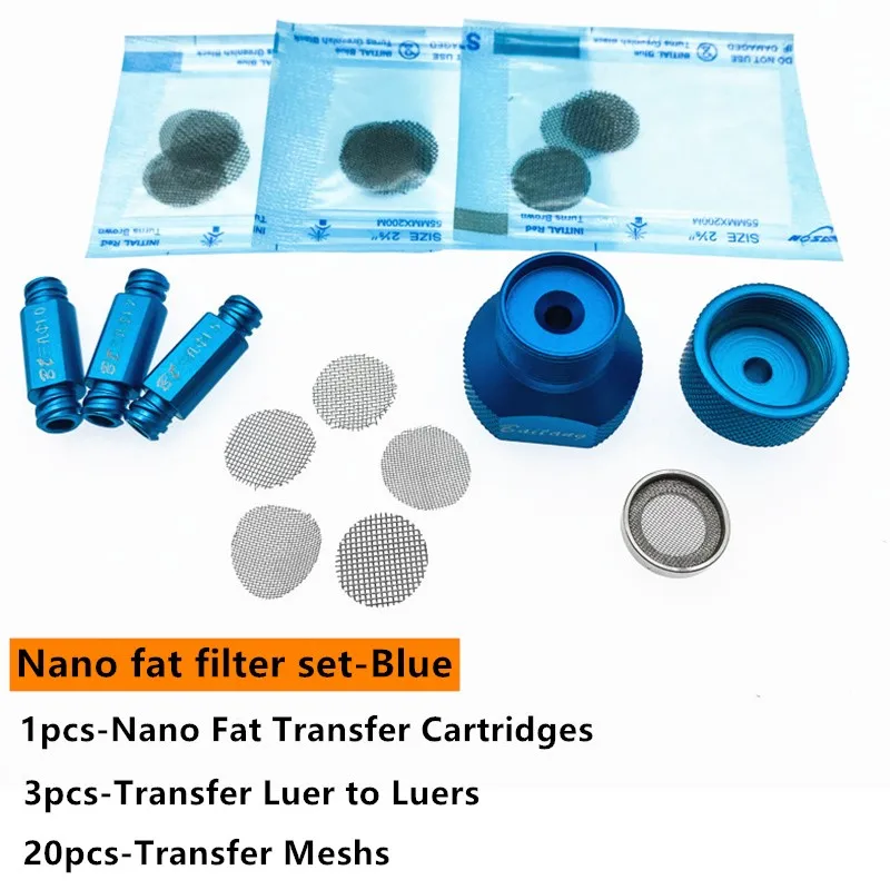 Liposuction tools Nano fat filter set Cosmetic tools Nano fat transfer kit for Liposuction Surgery Practice
Liposuction tools Nano fat filter set Cosmetic tools Nano fat transfer kit for Liposuction Surgery Practice