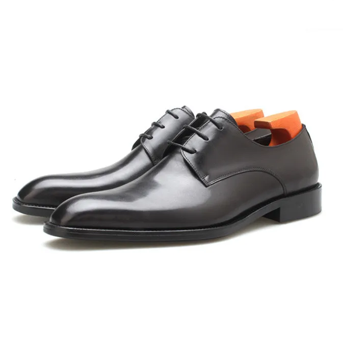 Fashion Black / Deep Brown Derby Wedding Shoes Genuine Leather Social Dress Shoes Mens Business Shoes
Fashion Black / Deep Brown Derby Wedding Shoes Genuine Leather Social Dress Shoes Mens Business Shoes