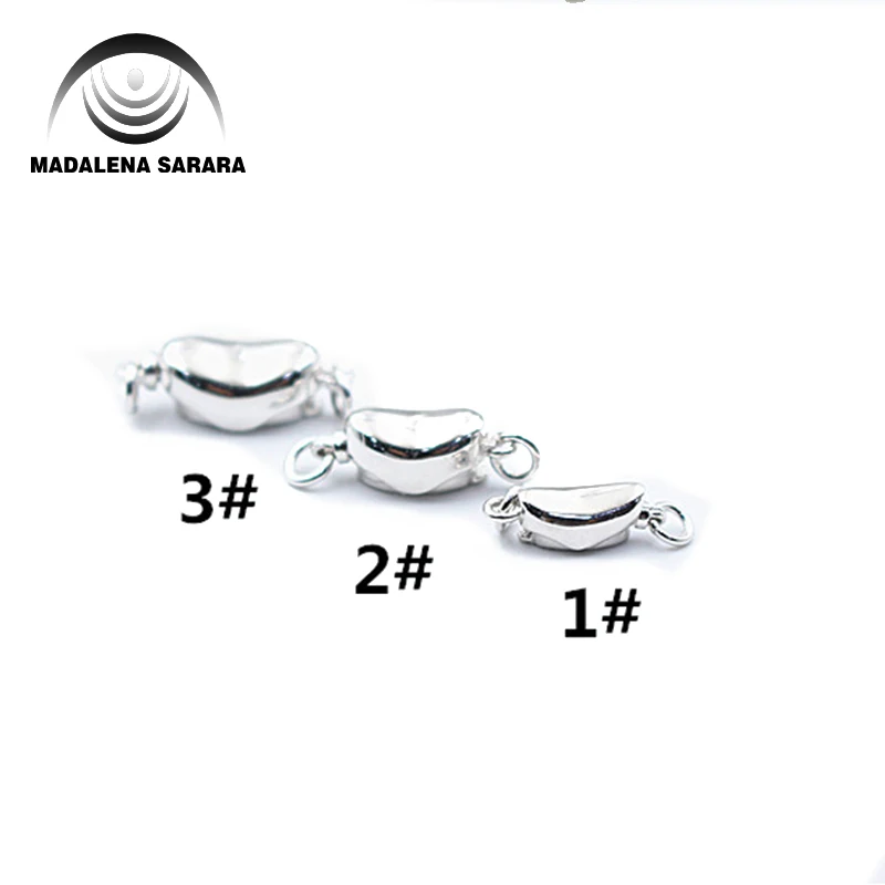 MADALENA SARARA S925 Sterling Silver S Shape Clasp Push-Back Style For Diy Jewelry Making Accessories 5pcs/lot
MADALENA SARARA S925 Sterling Silver S Shape Clasp Push-Back Style For Diy Jewelry Making Accessories 5pcs/lot