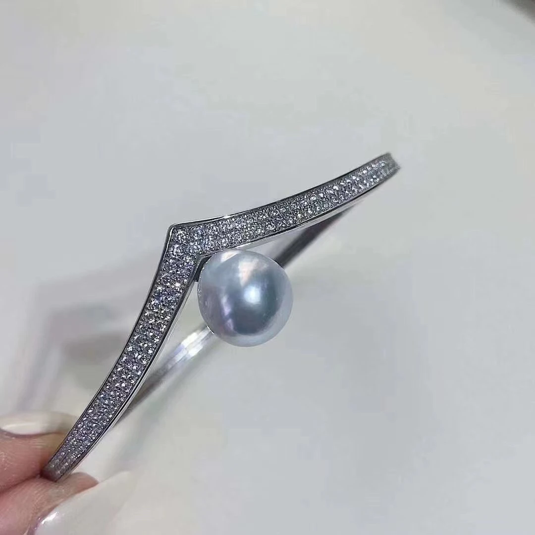 925 Sterling Silver Fashion Bracelet Mountings Bangle Findings Jewelry Parts Fittings Accessories for Pearls Beads 3pcs/lot
925 Sterling Silver Fashion Bracelet Mountings Bangle Findings Jewelry Parts Fittings Accessories for Pearls Beads 3pcs/lot