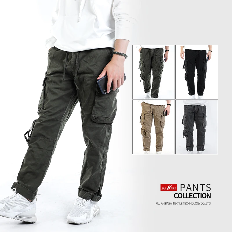 BAPAI Men's Multi Pocket Military Jeans Casual Training Plus Size Cotton Breathable Army Camouflage Cargo Pants
BAPAI Men's Multi Pocket Military Jeans Casual Training Plus Size Cotton Breathable Army Camouflage Cargo Pants