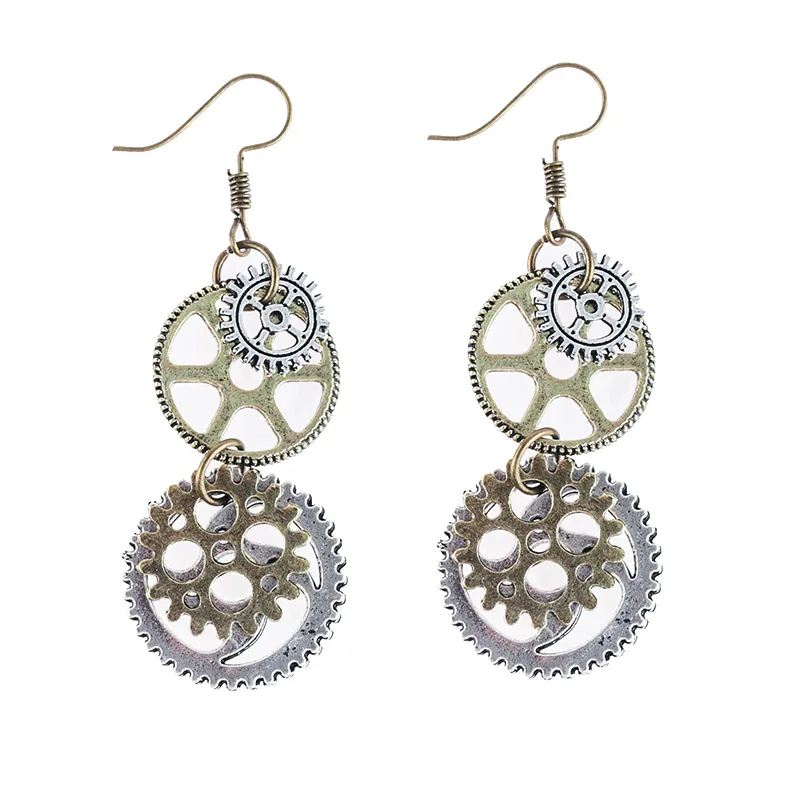 2020 Wholesale European and American Hot Style Steampunk Watch Needle Gear Earrings Supply Fashion Jewelry
2020 Wholesale European and American Hot Style Steampunk Watch Needle Gear Earrings Supply Fashion Jewelry
