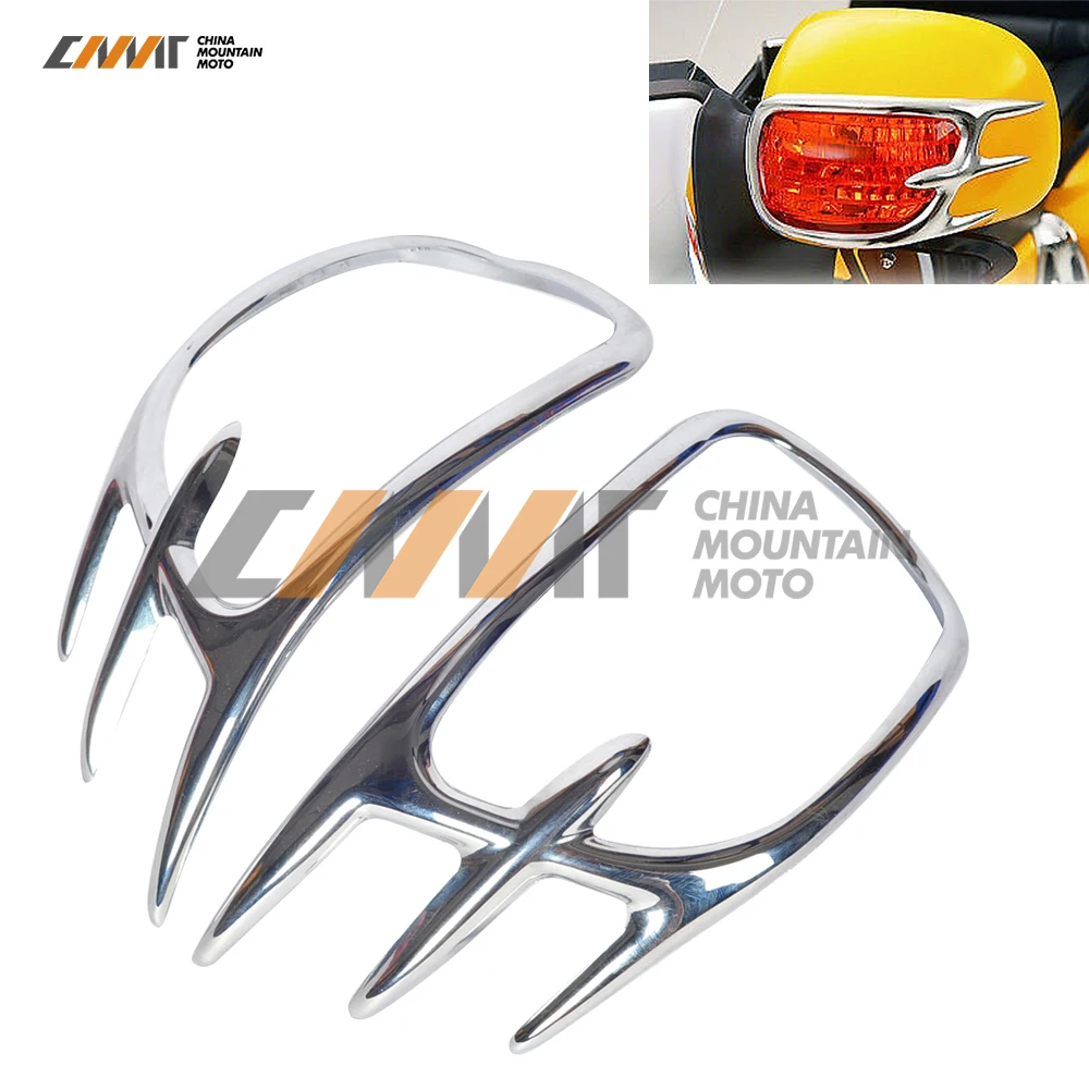 1 Set Chrome Fairing Mirror Back Accent Grilles For Honda Goldwing GL1800 2001-2011 10
1 Set Chrome Fairing Mirror Back Accent Grilles For Honda Goldwing GL1800 2001-2011 10