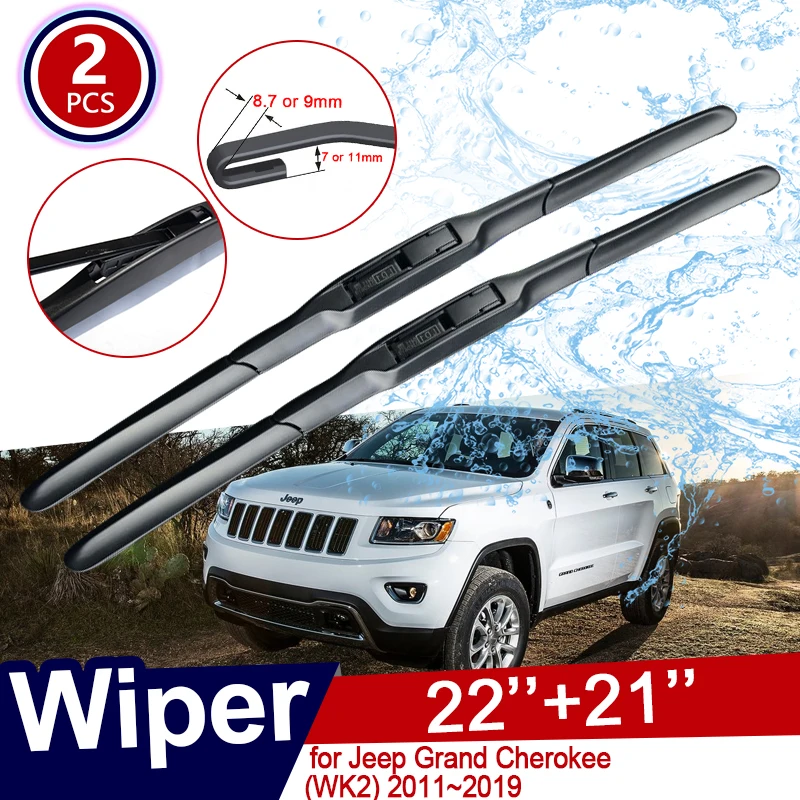 Автомобильные стеклоочистители для Jeep Grand Cherokee WK2 2011 ~ 2019, стеклоочистители переднего стекла, стеклоочистители, автомобильные аксессуары 2012 2013 2014
Автомобильные стеклоочистители для Jeep Grand Cherokee WK2 2011 ~ 2019, стеклоочистители переднего стекла, стеклоочистители, автомобильные аксессуары 2012 2013 2014