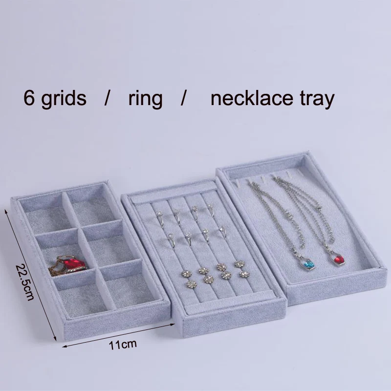 2021 бархат ювелирные изделия плоские лотки коробка серьги кольца для хранения подарочный футляр для украшений Дисплей Удобная Очаровательная Для женщин DIY лотки для макияжа
2021 бархат ювелирные изделия плоские лотки коробка серьги кольца для хранения подарочный футляр для украшений Дисплей Удобная Очаровательная Для женщин DIY лотки для макияжа